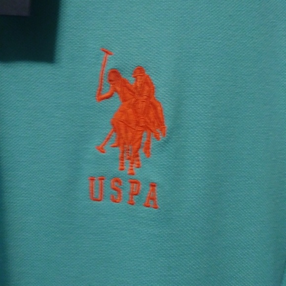 US Polo Assn. Blue Polo Shirt - Picture 6 of 8